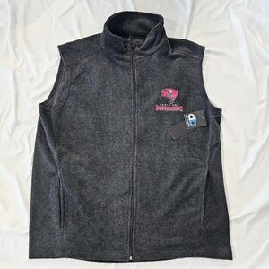 Dunbrooke Gray Tampa Bay Buccaneers Fleece Vest